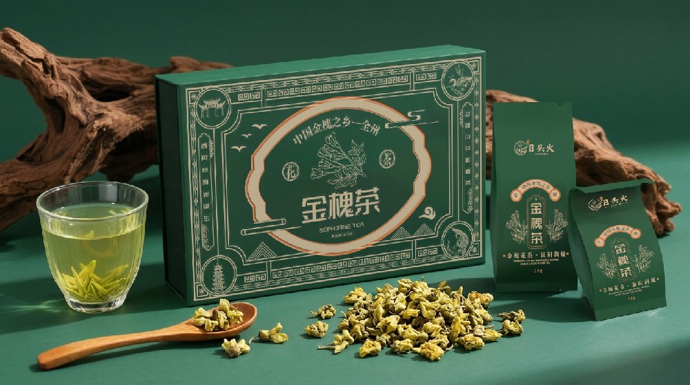日头火・全州特色金槐茶包装设计